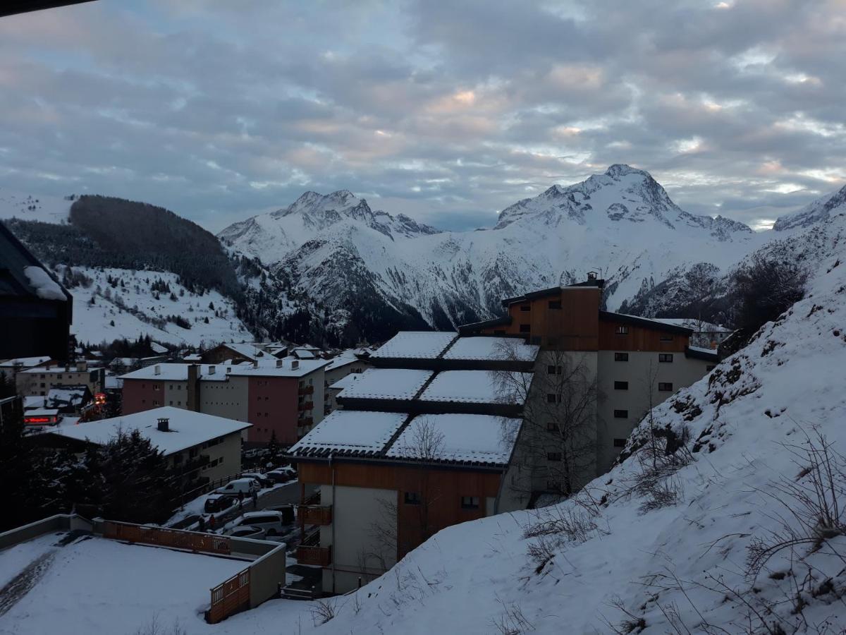 Studio Standing Residence Le Pluton Wifi Parking Prive C100 Les Deux Alpes Bagian luar foto