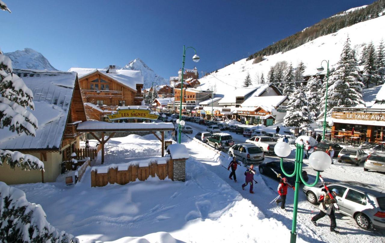 Studio Standing Residence Le Pluton Wifi Parking Prive C100 Les Deux Alpes Bagian luar foto