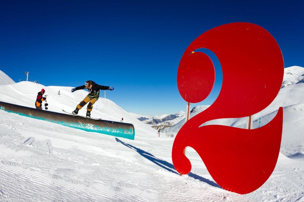 Studio Standing Residence Le Pluton Wifi Parking Prive C100 Les Deux Alpes Bagian luar foto